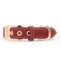 Leder Hundehalsband Lambrusco XL (50-59cm)