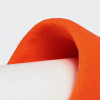 Cloud7 Hundepullover Dackel Fleece Cornwall Neon Orange 4 Rückenlänge 42-47cm