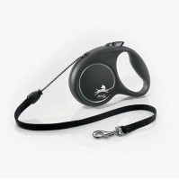 Hundeleine — Black Design Cord - Flexi S - 5m