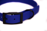 Hundehalsband Biothane blau