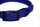 Biothane Hundehalsband blau S 37-42cm