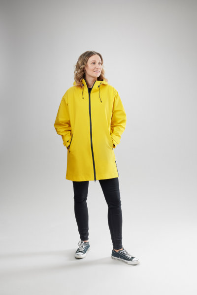 PAIKKA Human Visibility Raincoat yellow